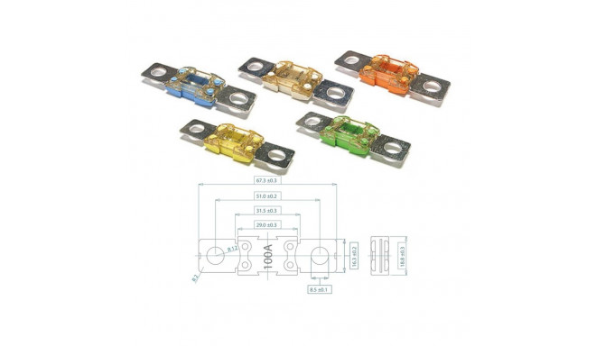 Предохранитель Megaval 225A