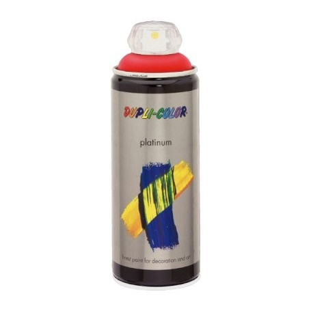 Aerosoolvärv Platinum, RAL3020 siidmatt punane 400ml
