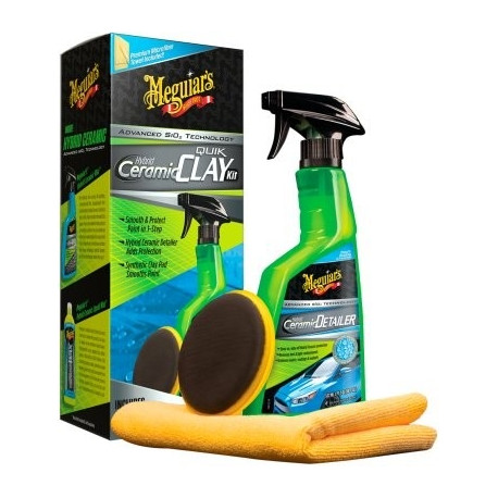 Meguiars keraamiline hooldusvahend 532ml + savipadi + mikrokiudlapp