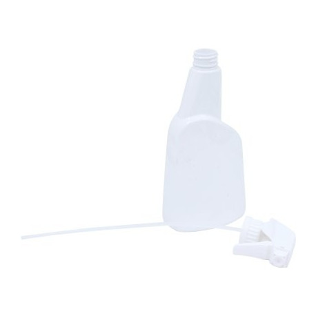 Pudel 500ml keemiapihustiga, valge