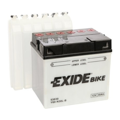 12V 30Ah Y60-N30L-B 185x128x168-+ Exide