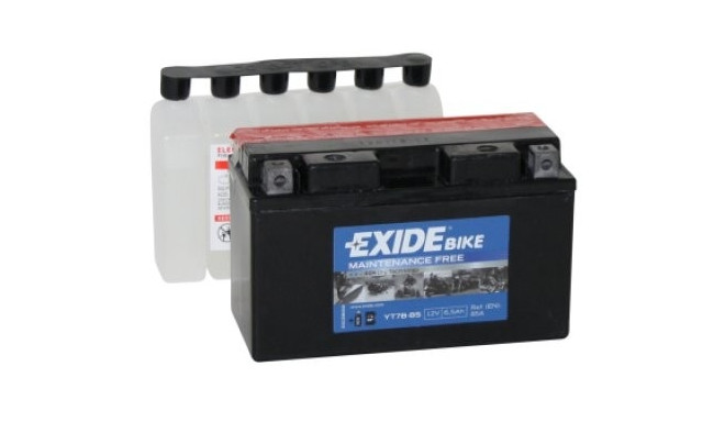 12V 6,5Ah YT7B-BS AGM 150x64x93+- Exide