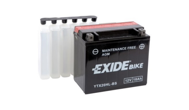 12V 18Ah YTX20HL-BS AGM 175x87x155-+ Exide