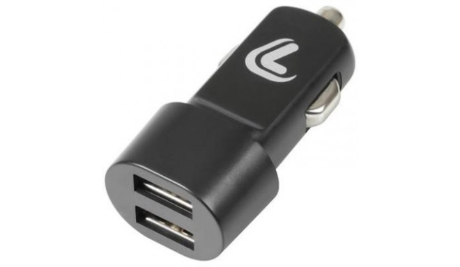 Auto laadija 2 USB pesa 12/24V, 2100Ma