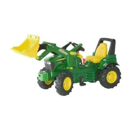 Педальный трактор John Deere 7930 с ковшом