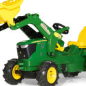 Pedaalidega traktor John Deere 6210R kopaga