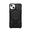 ( UAG ) Urban Armor Gear Monarch Pro for IPHONE 15 PLUS compatible with MagSafe kevlar black