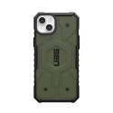 ( UAG ) Urban Armor Gear Pathfinder compatible with Magsafe for IPHONE 15 PLUS olive