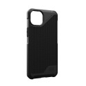 (UAG) Urban Armor Gear Metropolis LT case compatible with MagSafe for IPHONE 15 PLUS kevlar black