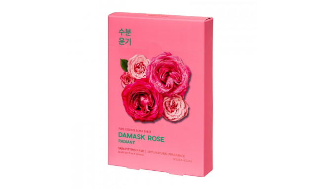 Holika Holika Комплект тканевых масок Pure Essence Mask Sheet - Damask Rose (5 шт)