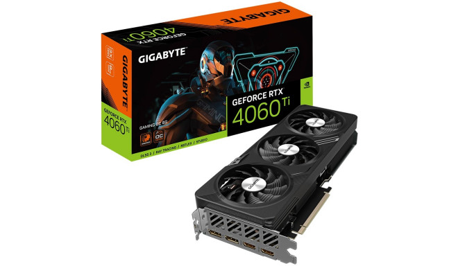 RTX 4060 Ti 8GB Gigabyte Gaming OC GDDR6 3Fan