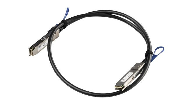 Mikrotik XQ+DA0001 InfiniBand/fibre optic cable 1 m QSFP+ to QSFP+ / QSFP28 to QSFP28 Black