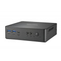 Shuttle XPC Nano PC NC40U, Intel Celeron 7305U, 1x HDMI, 1x DP,1xUSB-C/DP, 6x USB3.2, 1x 2.5" b