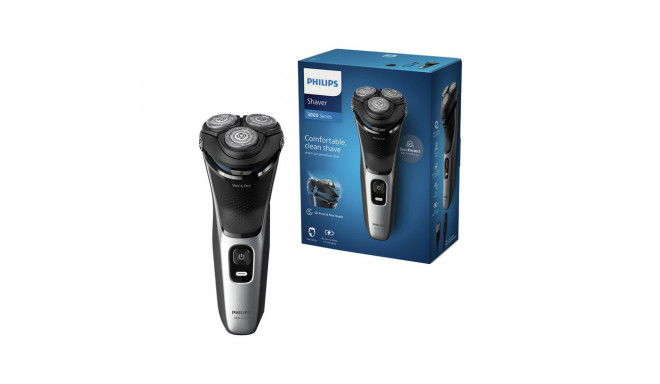 Philips Wet or Dry electric shaver S3143/00, Wet&Dry, PowerCut Blade System, 5D Flex Heads, 60min sh
