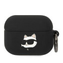 Original case KARL LAGERFELD KLAPRUNCHK for Apple Airpods Pro (3D Sil NFT Choupette / black)