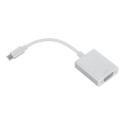 Fusion adapter USB-C - VGA hõbedane