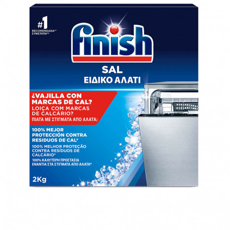 FINISH sal para lavavajillas 2 kg