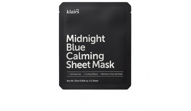 KLAIRS MIDNIGHT BLUE calming sheet mask 25 ml