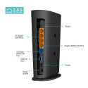 Wireless Router|TP-LINK|Wireless Router|6000 Mbps|Wi-Fi 6|USB 3.0|3x10/100/1000M|LAN \ WAN ports 2|A