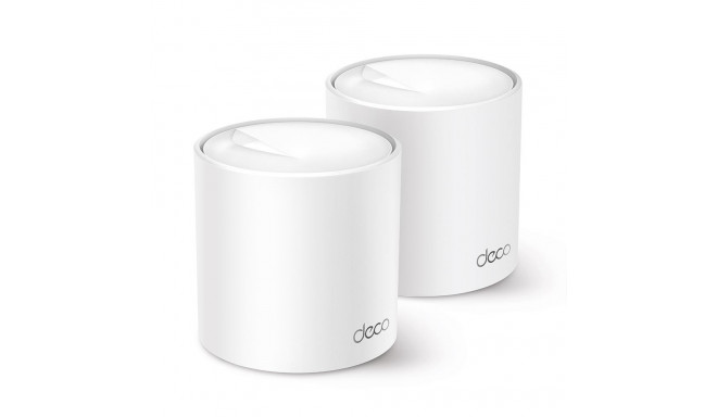 Wireless Router|TP-LINK|Wireless Router|2-pack|2900 Mbps|Mesh|Wi-Fi 6|3x10/100/1000M|Number of anten