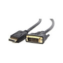 Gembird kaabel DisplayPort - DVI 3m (CC-DPM-DVIM-3M)