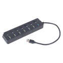 I/O HUB USB3 7PORT/UHB-U3P1U2P6P-01 GEMBIRD I/O HUB USB3 7PORT/UHB-U3P1U2P6P-01 GEMBIRD