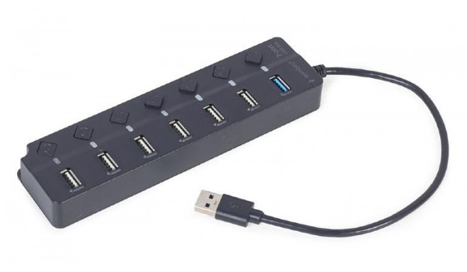 I/O HUB USB3 7PORT/UHB-U3P1U2P6P-01 GEMBIRD