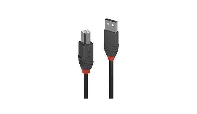 CABLE USB2 A-B 2M/ANTHRA 36673 LINDY