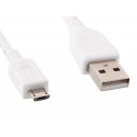 CABLE USB2 TO MICRO-USB 0.5M/CCP-MUSB2-AMBM-W-0.5M GEMBIRD