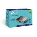 Switch|TP-LINK|Desktop/pedestal|5x10Base-T / 100Base-TX / 1000Base-T|PoE ports 4|TL-SG1005P