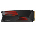 SSD|SAMSUNG|990 PRO with Heatsink|1TB|M.2|PCIE|NVMe|MLC|Write speed 6900 MBytes/sec|Read speed 7450 