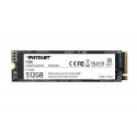 SSD|PATRIOT|P300|512GB|M.2|PCIE|NVMe|3D NAND|Write speed 1200 MBytes/sec|Read speed 1700 MBytes/sec|