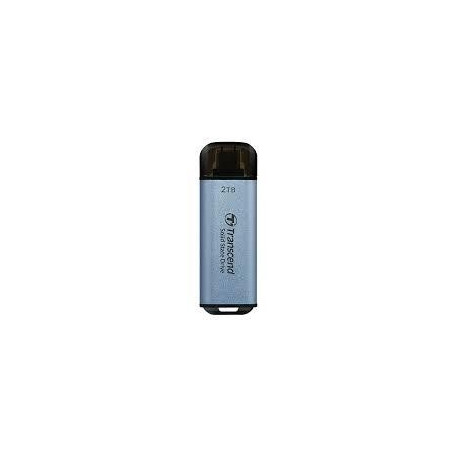 External SSD|TRANSCEND|ESD300|2TB|USB-C|Write speed 950 MBytes/sec|Read speed 1500 MBytes/sec|TS2TES