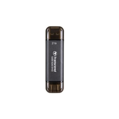 External SSD|TRANSCEND|ESD310C|2TB|USB-C|USB|3D NAND|Write speed 950 MBytes/sec|Read speed 1050 MByt