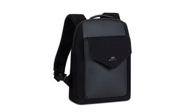 NB BACKPACK CANVAS 13.3"/8521 BLACK RIVACASE