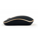 MOUSE USB OPTICAL WRL BLACK/GOLD MUSW-4B-06-BG GEMBIRD