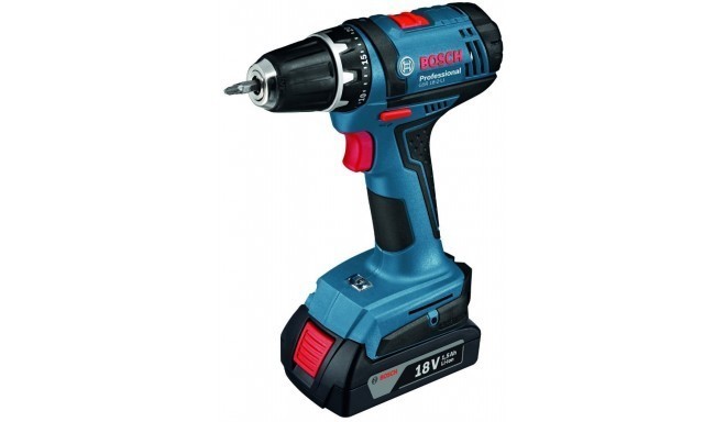 Bosch Cordless Screw Driller  GSR 18-2-LI SET blue