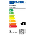 Smart Light Bulb|PHILIPS|Power consumption 5.5 Watts|Luminous flux 470 Lumen|2700 K|220-240V|Bluetoo