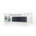 KEYBOARD MULTIMEDIA USB RUS/CHOCOLATE KB-MCH-04-RU GEMBIRD