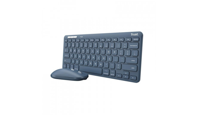 KEYBOARD +MOUSE WRL LYRA/BLUE 24937 TRUST