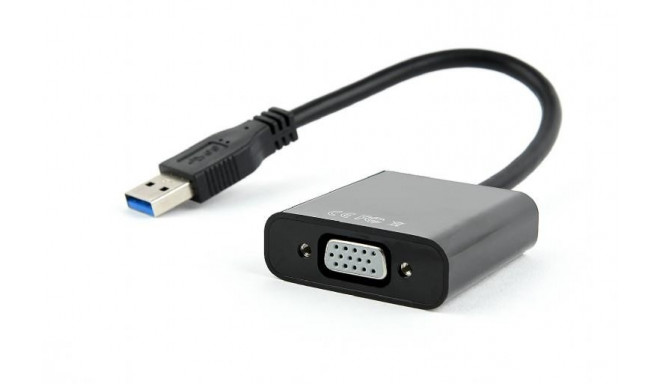 I/O ADAPTER USB3 TO VGA/BLIST AB-U3M-VGAF-01 GEMBIRD