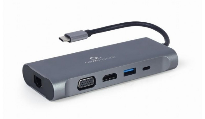 I/O ADAPTER USB-C TO HDMI/USB3/7IN1 A-CM-COMBO7-01 GEMBIRD