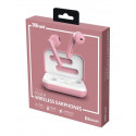 Trust juhtmevabad kõrvaklapid + mikrofon Primo Touch BT, roosa (23782)