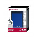 Transcend väline kõvaketas 2TB StoreJet USB 3.0, sinine (TS2TSJ25H3B)