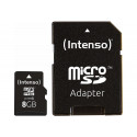 Intenso mälukaart SDHC 8GB Class 10 + adapter (3413460)