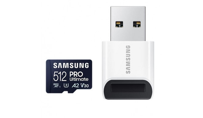 MEMORY MICRO SDXC 512GB/W/READER MB-MY512SB/WW SAMSUNG