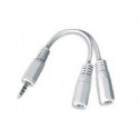 Gembird cable 3.5mm - 2x3.5mm 0.1m