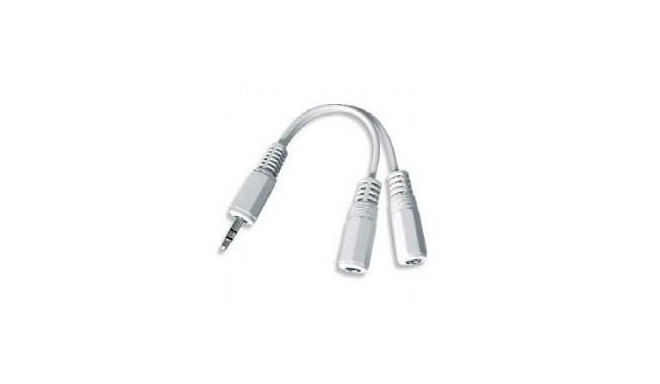 Gembird cable 3.5mm - 2x3.5mm 0.1m