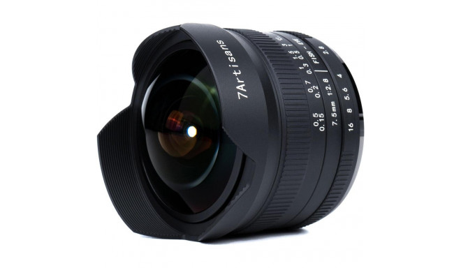 7Artisans 7.5mm f/2.8 II objektiiv Sony E