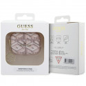 Guess case for AirPods Pro 2 GUAP2PGCE4CP pink Gcube Classic Gold Logo W/Charm